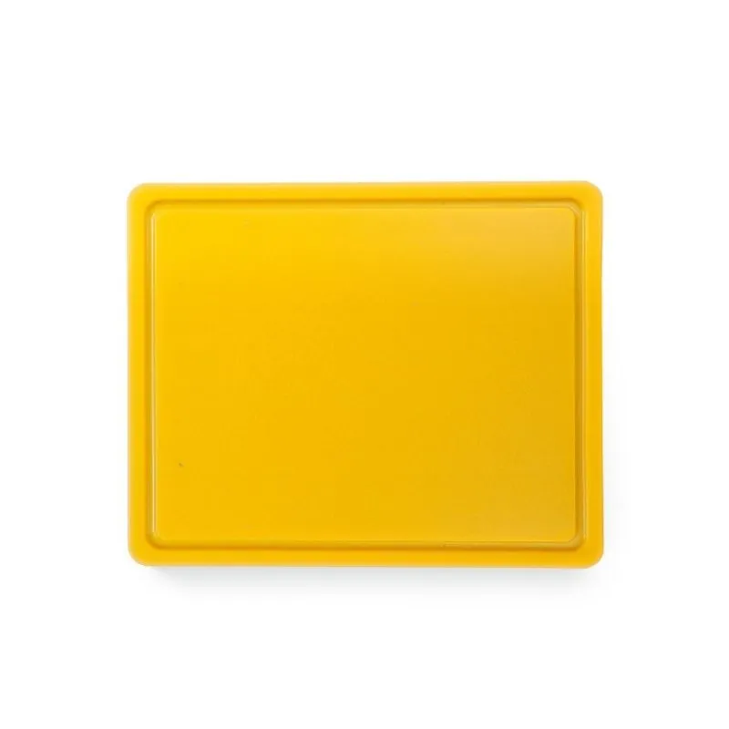 Tabla de Cortar HACCP - GN 1/2 - Amarillo - 12 mm de Espesor