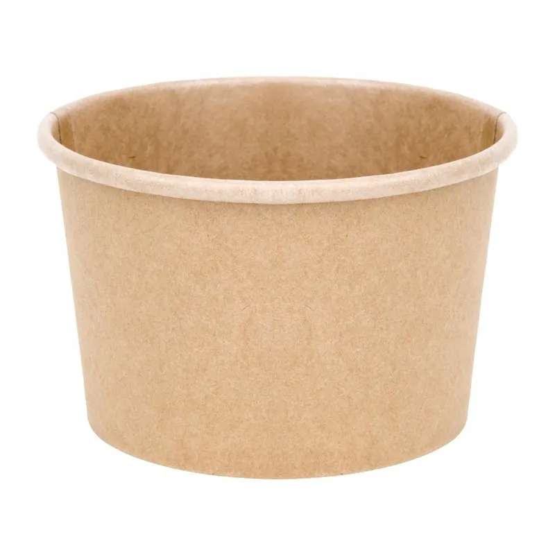 Pots À Soupe Compostables En Pla - 98 Mm - 23 Cl - Lot De 500