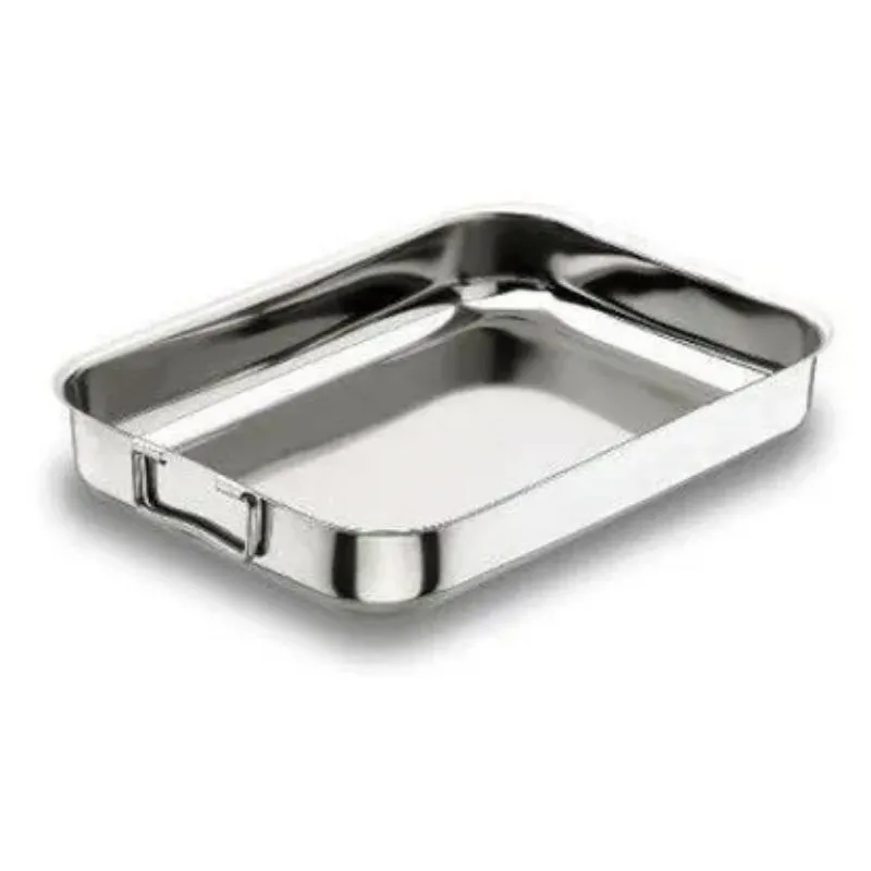 Fuente de horno de acero inoxidable - 35 x 26 cm