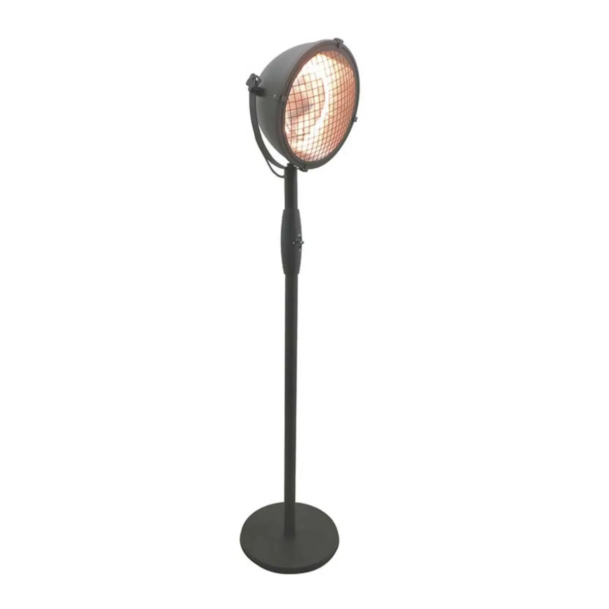 Radiador eléctrico de pie de 420 mm de diámetro.