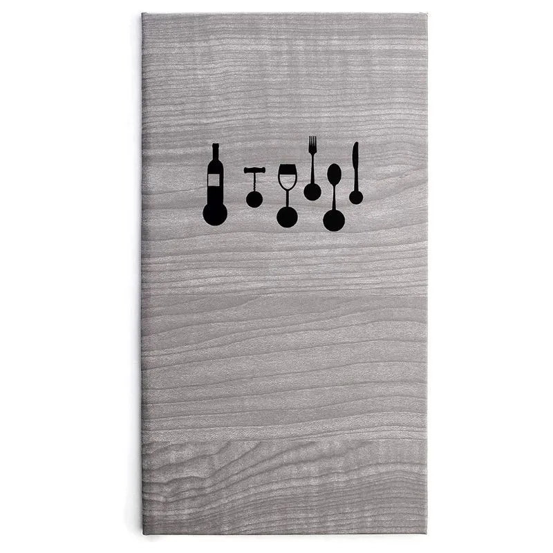 Porta tarjetas de vino Cassat en cuero - 160 x 285 mm
