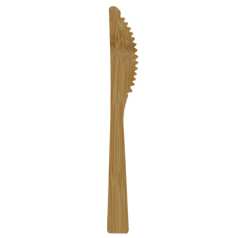 Cuchillo de bambú - 170 mm - Lote de 30
