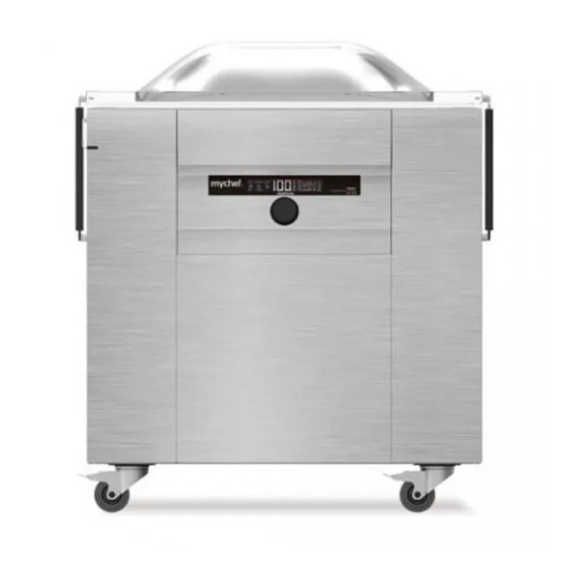 Máquina de envasado al vacío sobre soporte iSensor M con 3 barras de soldadura - 460 mm y 680 mm - 40 m3/h