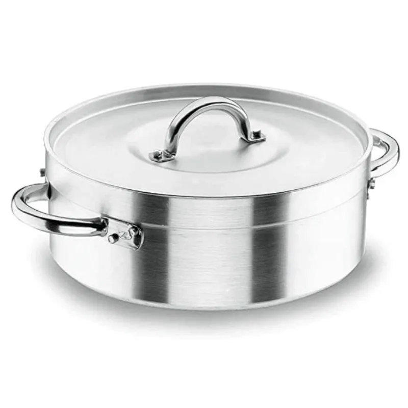 Brasero con Tapa - Chef-Aluminio - ø 40 cm - 20 L