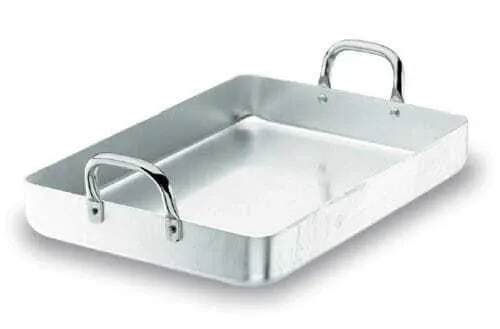 Fuente de horno con asas fijas - Chef Aluminio - 65 x 43 cm