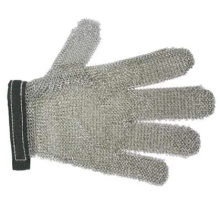 Guante de malla de acero inoxidable - Talla L