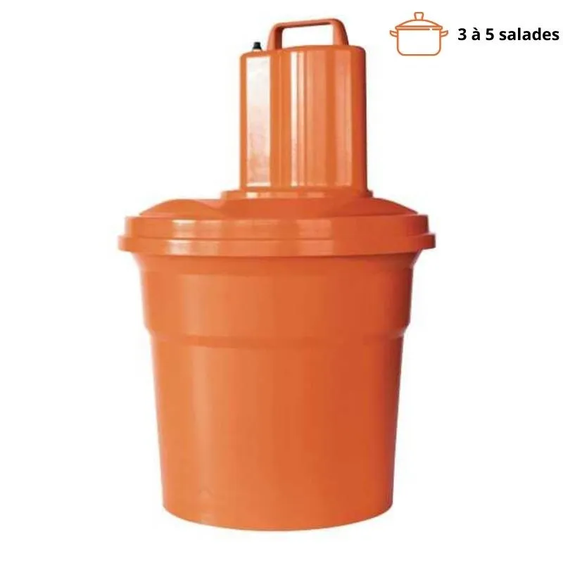 Centrifugadora de ensaladas eléctrica profesional - 20 litros
