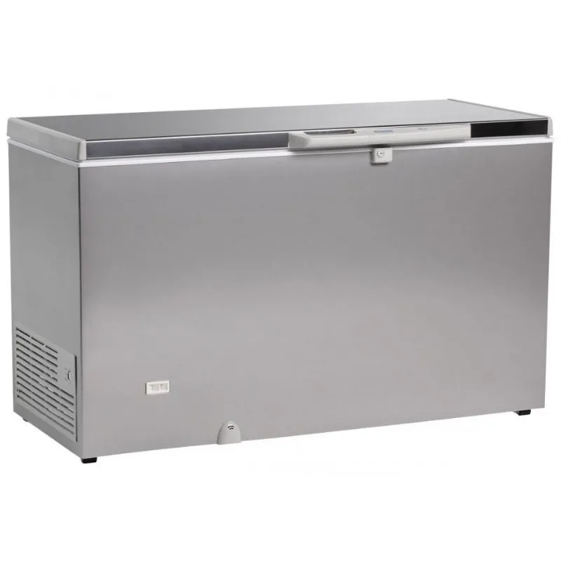 Congelador de cofre profesional de acero inoxidable - 430 L