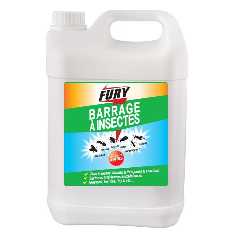Barrage para Insectos Voladores y Rastreros - 5 L