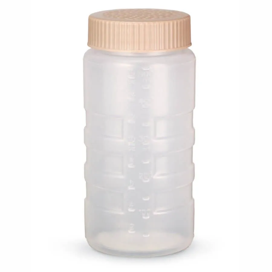 Saupoudreuse Transparente con Agujeros Finos - 470 ml