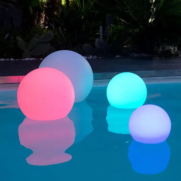 Boule Luminosa Flotante sin Cable - Bobby 40 cm