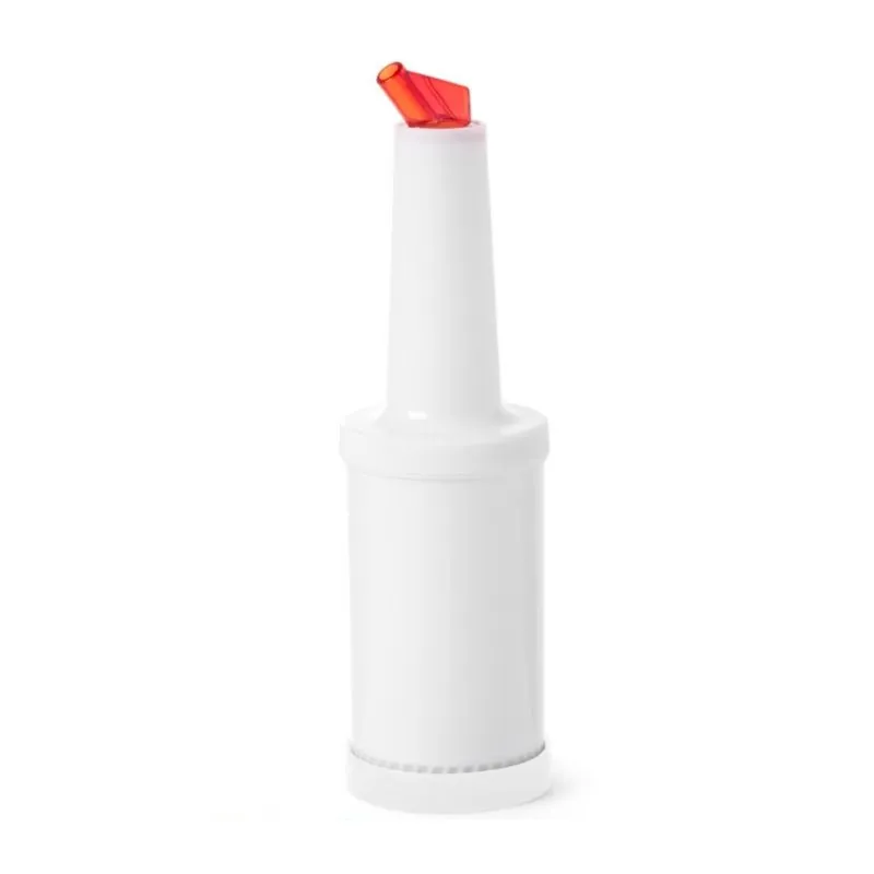 Botella con pico vertedor 80 cl - Rojo