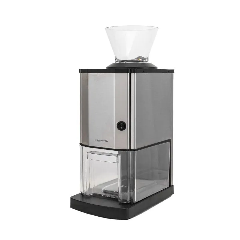 Trituradora de Hielo Eléctrica 12 kg/h 60 W Inox, Tolva Transparente, Bandeja Recolectora — Bar, Cócteles
