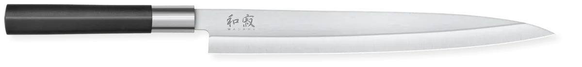 Cuchillo de sushi Yanagiba Wasabi Black de 24 cm