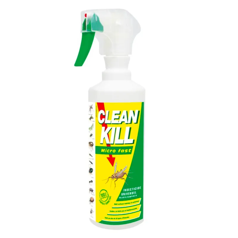 Spray Insecticidas Voladores y Rastreros Clean Kill - 500 ml