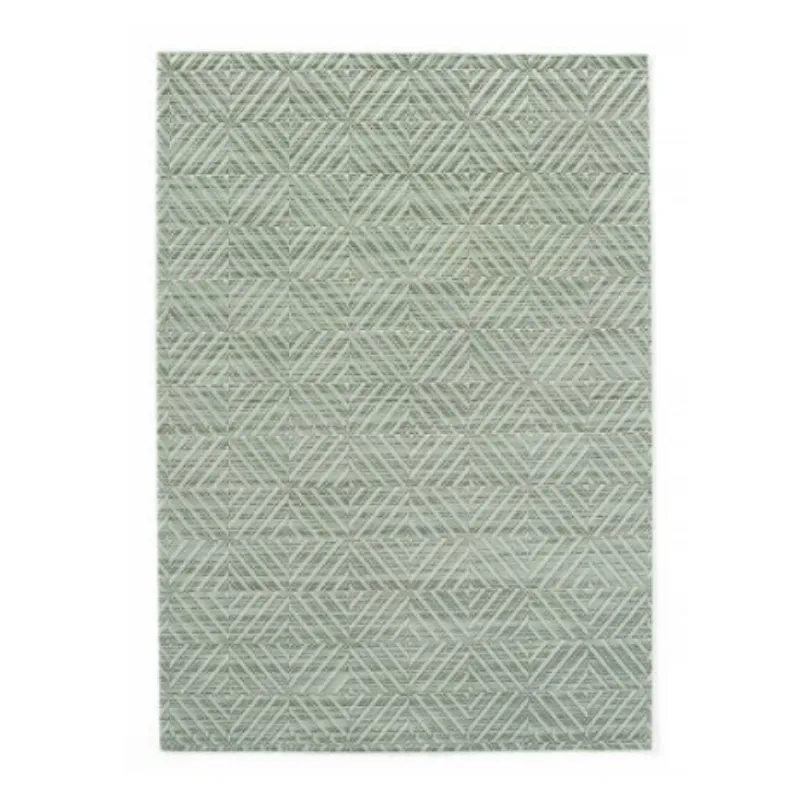 Juego de Mesa Geométrico Verde en PVC L 450 mm x P 300 mm Lote de 6
