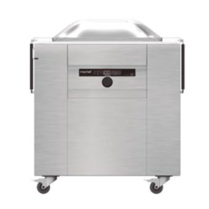 Máquina de vacío sobre soporte iSensor M - Bomba Becker - 2 barras de soldadura y gas inerte
