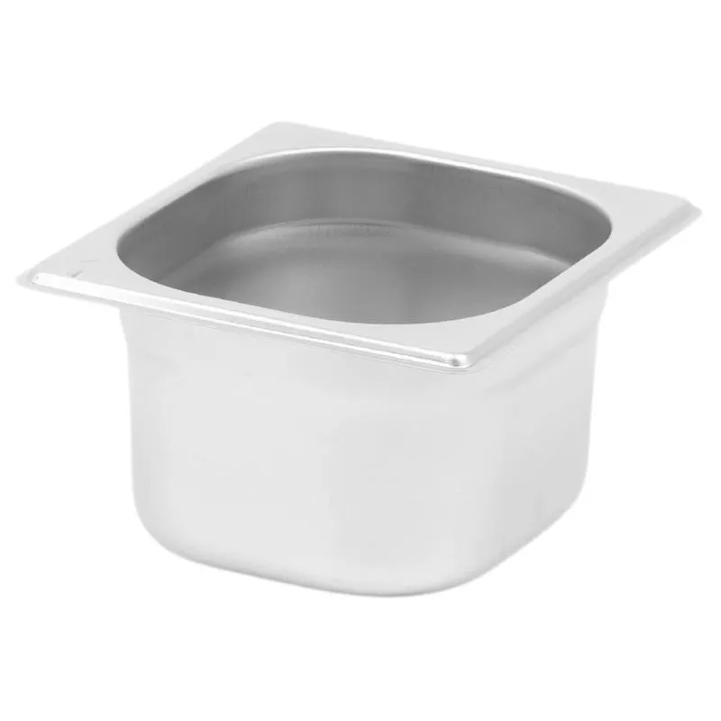 Bac Gastro GN 1/6 Inox - Profundidad 100 mm - 1,6 L