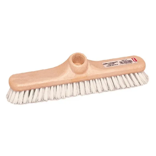 Escoba Cepillo Fregona de Nylon PP Blanco