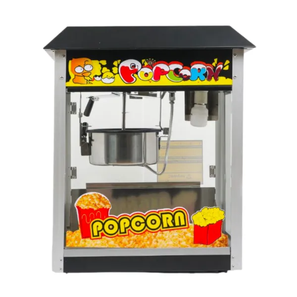 Máquina de palomitas profesional - Negra