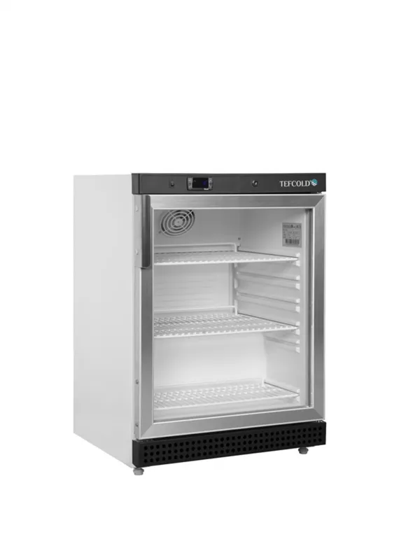 Armario Refrigerado Positivo con Puerta de Vidrio - Blanco - 119 L