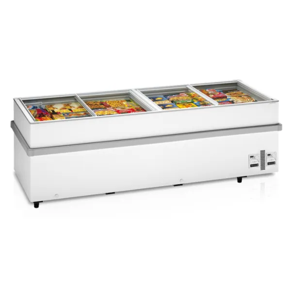 Congelador Tapa Deslizante Vidrio Plano - 805 L