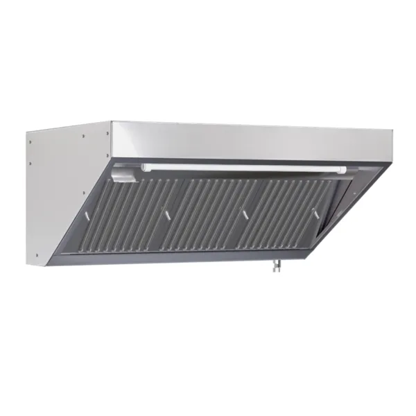 Campana Snack Profundidad 900 con Led y Sin Motor - Longitud 1400