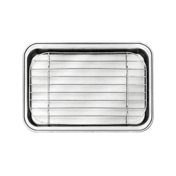 Bandeja para Servir con Rejilla - 26 x 18,5 cm