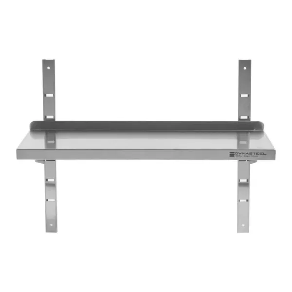 Estante de Pared en Acero Inoxidable - L 1000 x P 300 mm