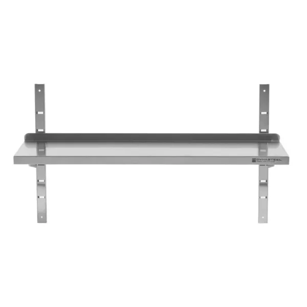 Estante de Pared en Acero Inoxidable - L 1500 x P 400 mm