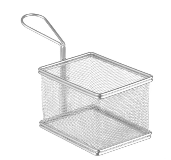Cesta de patatas fritas en miniatura 120 x 100 mm