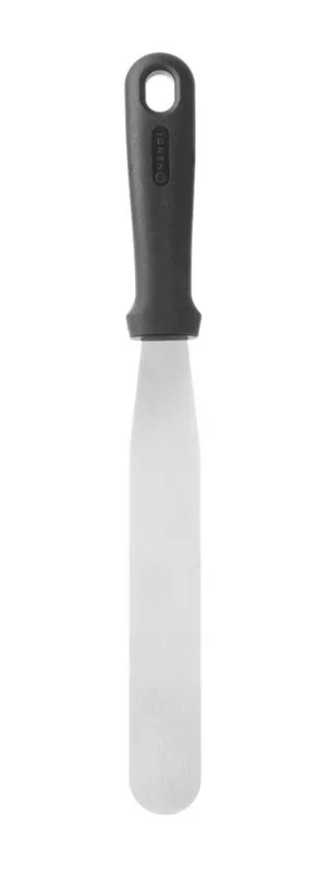 Espátula plana flexible de acero inoxidable con mango de PP - 20,3 cm
