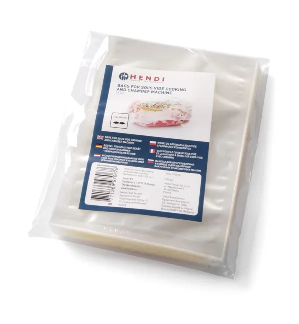 Bols de cocción sous vide lisos 350 x 250 mm - Lote de 100