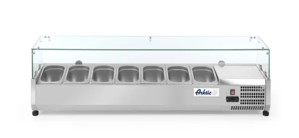 Vitrina refrigerada - 7 x GN 1/4
