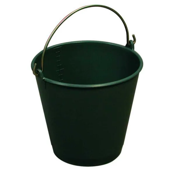 Seau 14L Anse Inox Gris