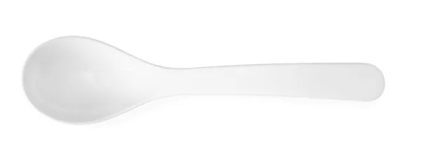 Cuchara de ensalada blanca de 235 mm