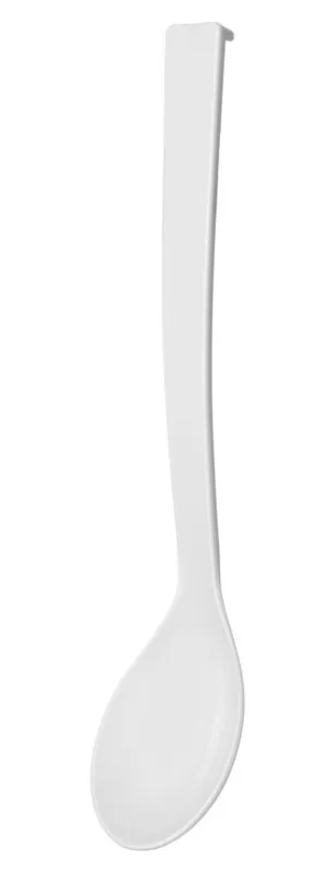 Cuchara de ensalada blanca 335 mm