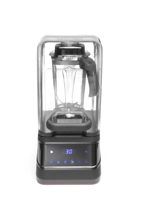 Licuadora digital con caja insonorizada sin BPA.