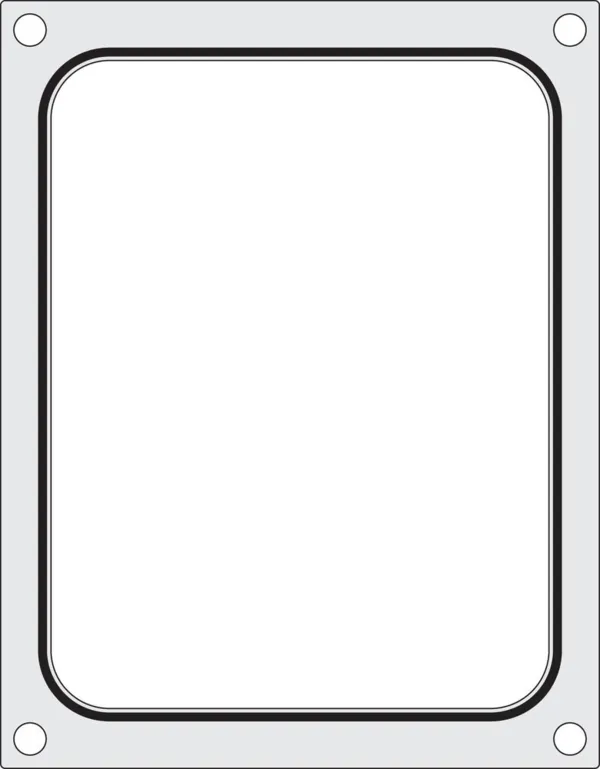 Matriz de sellado para selladora manual - 227 x 178 mm
