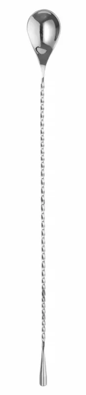 Cucharilla de cóctel retorcida - L 380 mm