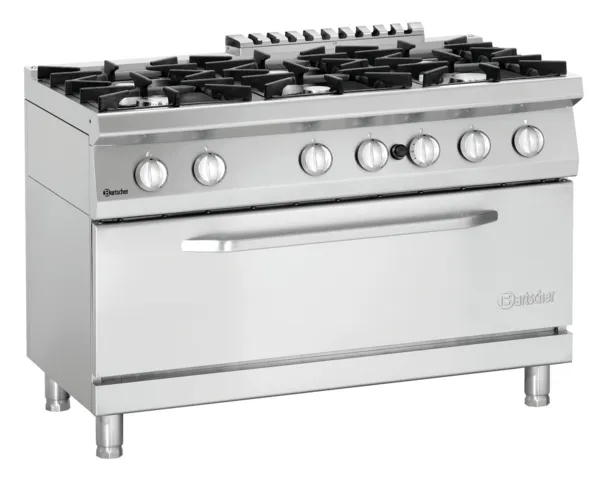 Cocina Serie 700 - 6 Fuegos y Horno Grande