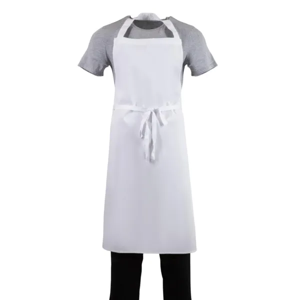 Delantal Babero Blanco - Talla XL - 915 x 1066 mm
