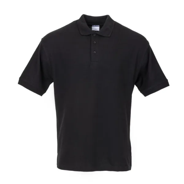 Polo Mixto Negro - Talla L