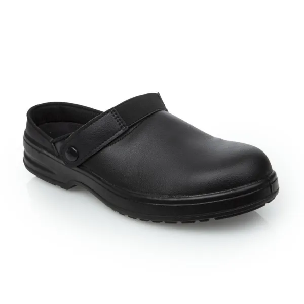 Zuecos de seguridad mixtos negros - Talla 41