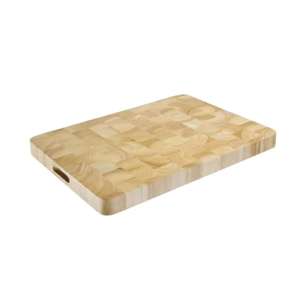 Tabla de cortar de madera - 610 x 455 mm - Espesor 45 mm
