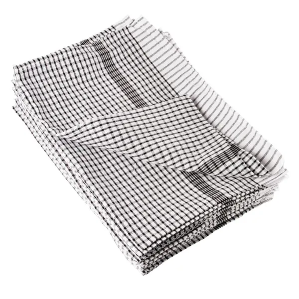 Paño Negro de Polialgodón - Lote de 10