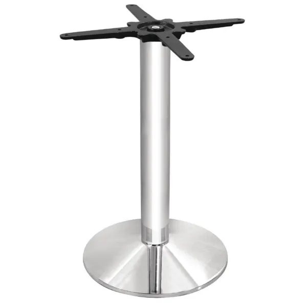 Pie de mesa redonda cromado - Ø 430 mm