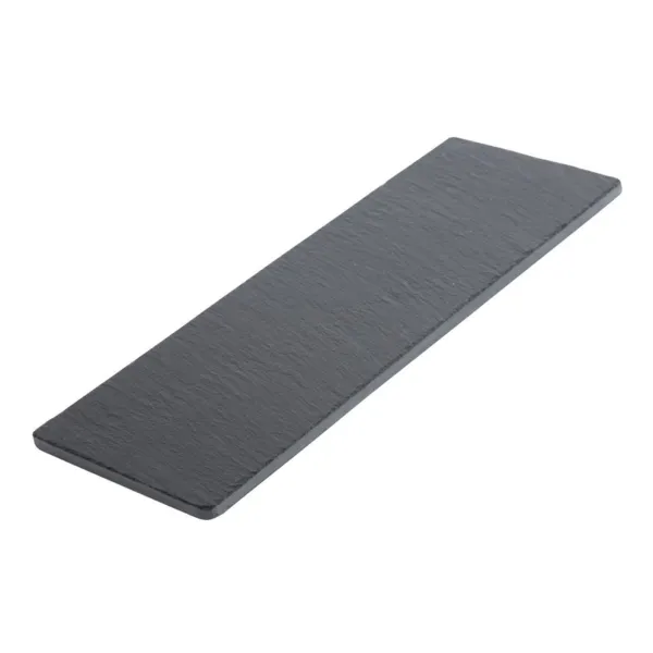 Plato de Pizarra para Bandeja de Bambú - 330 x 130 mm - Lote de 2