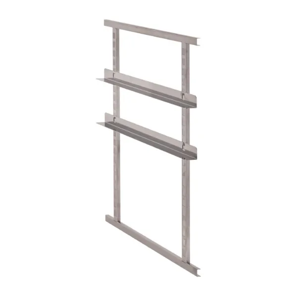 Deslizadores de acero inoxidable para el contenedor GEDW585 - Lote de 2