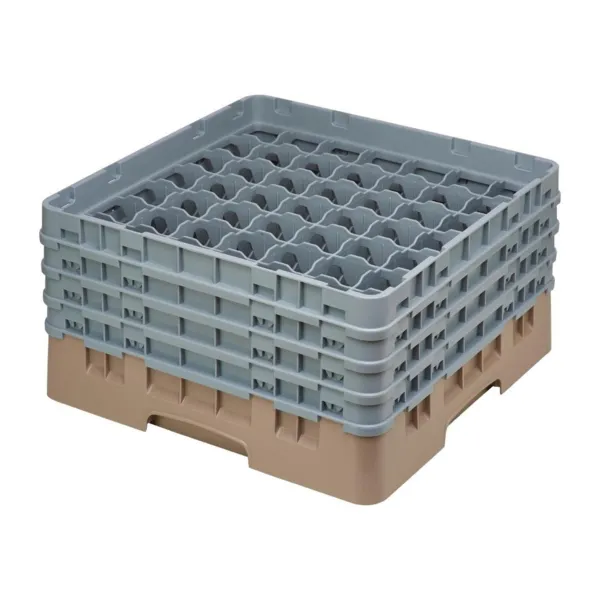 Casillero de vidrio 49 compartimentos Camrack beige Altura máxima 215mm